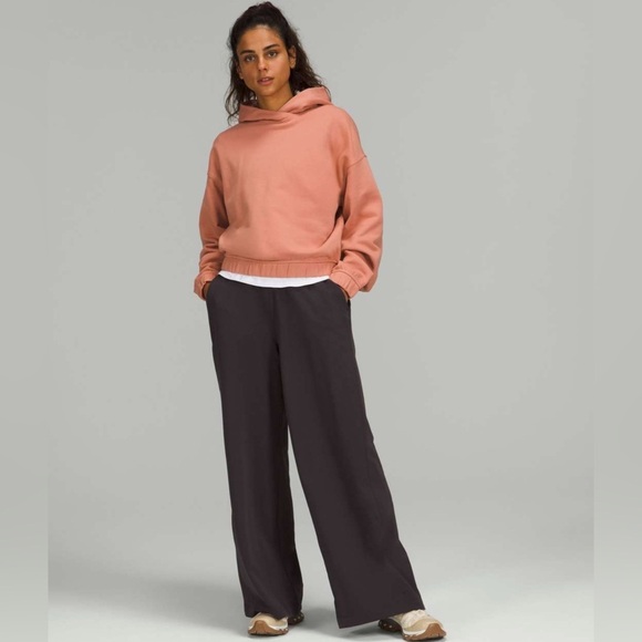 Lululemon Relaxed Cropped Hoodie in Pink Savannah W3EWJS - Picture 11 of 11